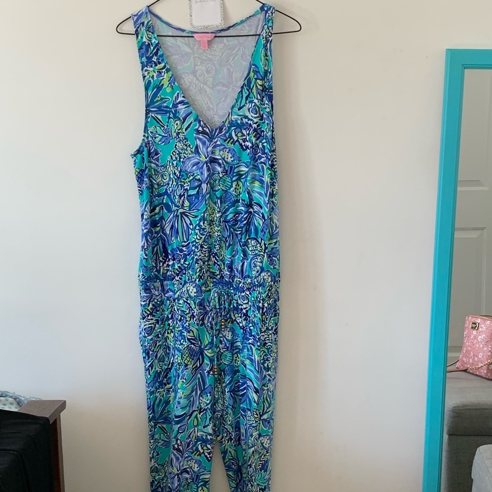 Lily Pulitzer “Nila Jumpsuit” size large